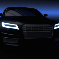 black car 3D